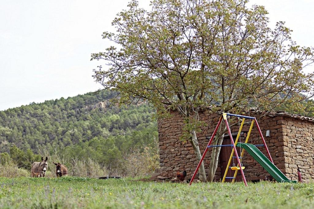 Masia Ca L'Anima Otel La Baronia de Rialb Oda fotoğraf
