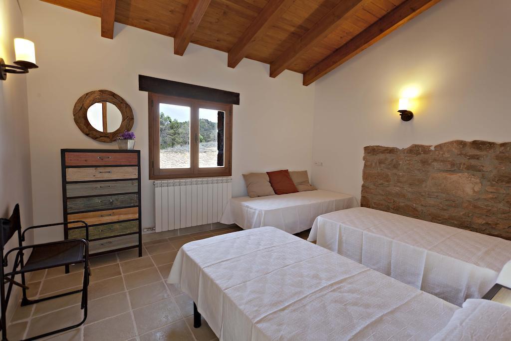Masia Ca L'Anima Otel La Baronia de Rialb Oda fotoğraf